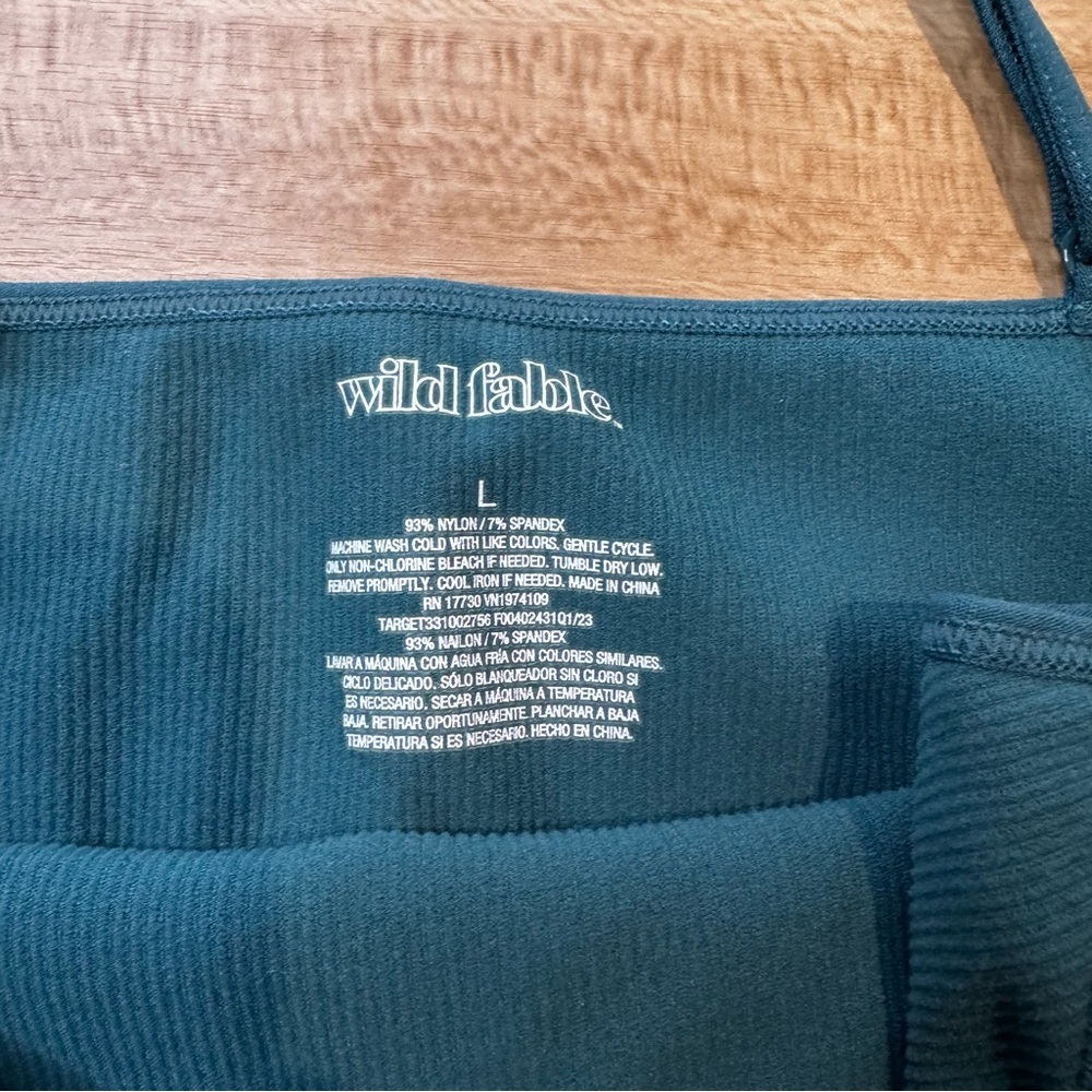 Wild Fable Deep Teal Camisole Top - Picture 3 of 4